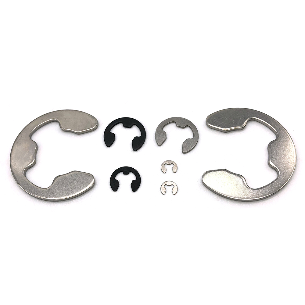 不銹鋼304 開(kāi)口擋圈E型擋圈開(kāi)口卡環(huán)E型卡簧軸用擋圈