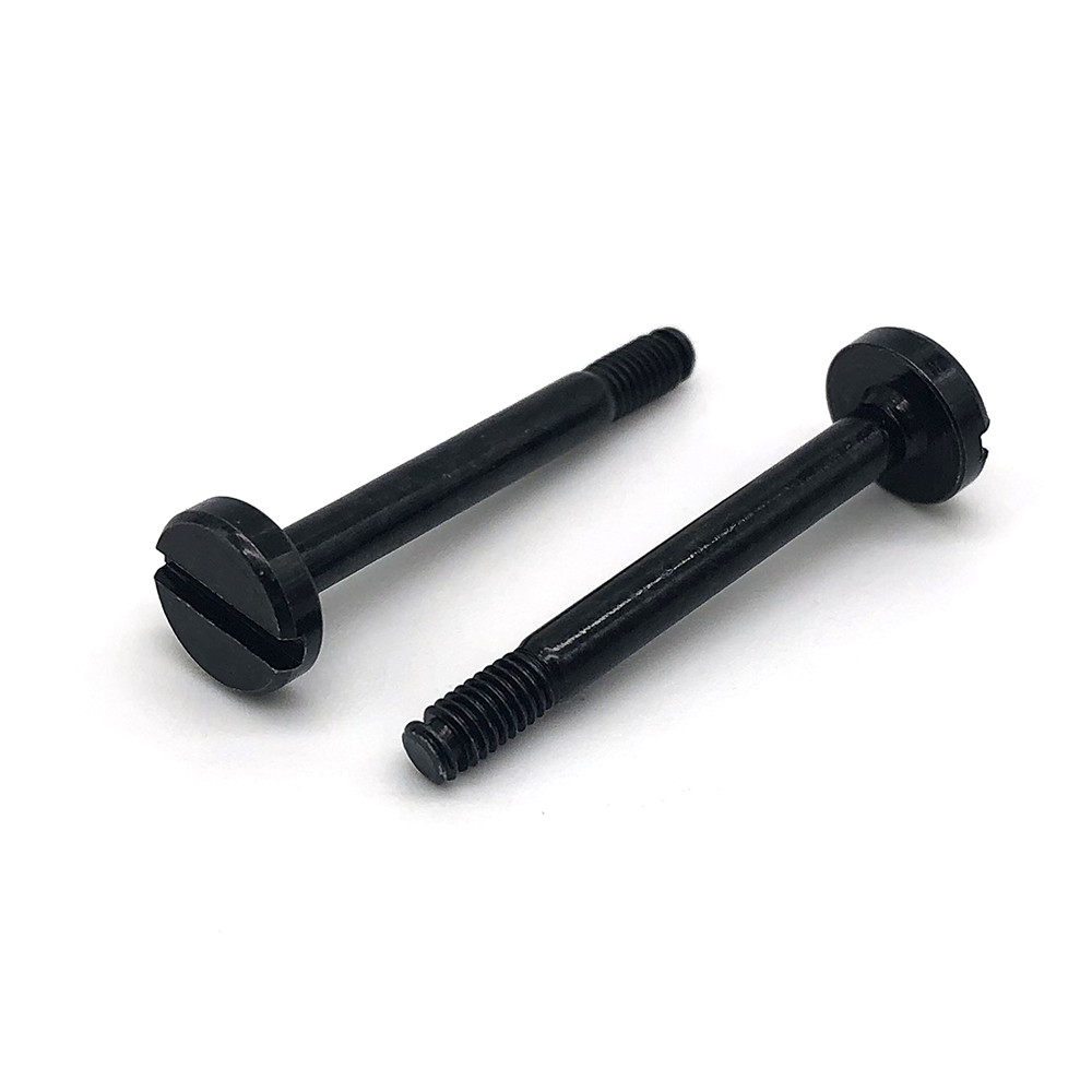 開(kāi)槽平頭螺釘不銹鋼304碳鋼發(fā)黑一字銑槽圓頭電子螺絲M1M4