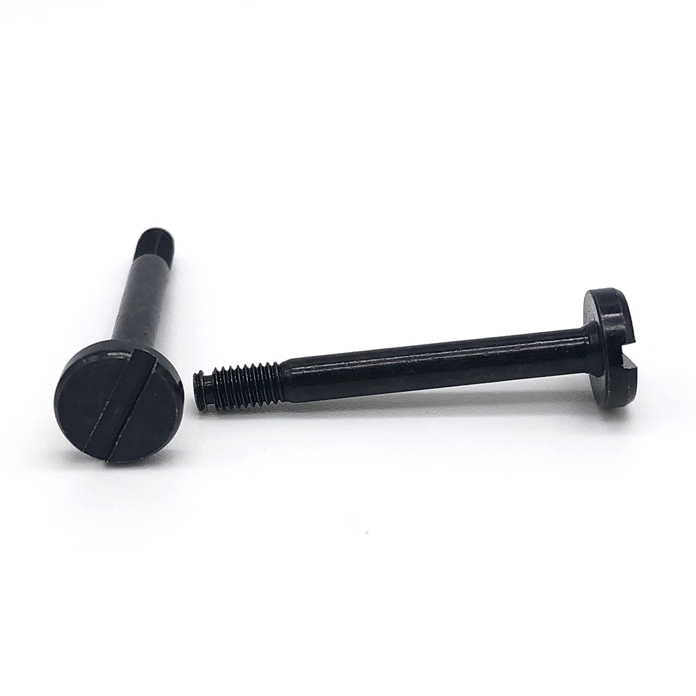 開(kāi)槽平頭螺釘不銹鋼304碳鋼發(fā)黑一字銑槽圓頭電子螺絲M1M4