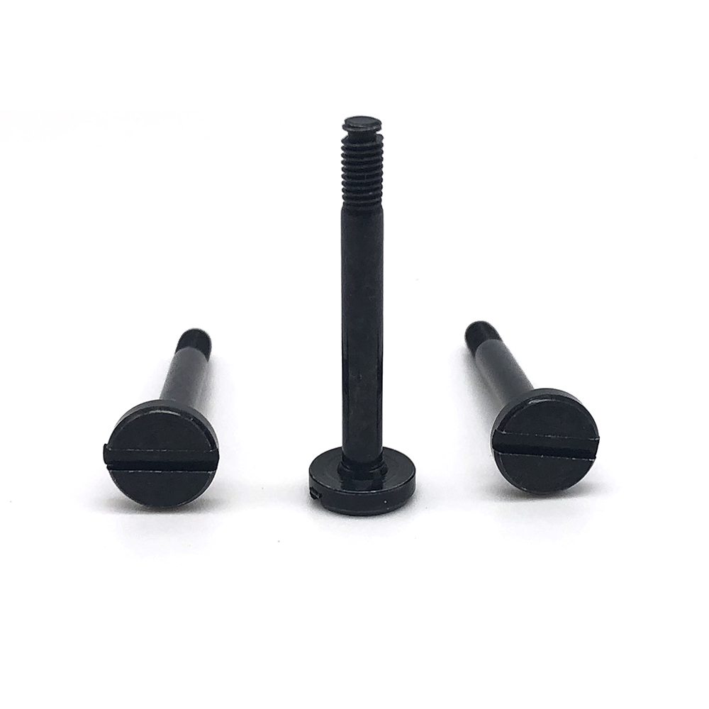 開(kāi)槽平頭螺釘不銹鋼304碳鋼發(fā)黑一字銑槽圓頭電子螺絲M1M4