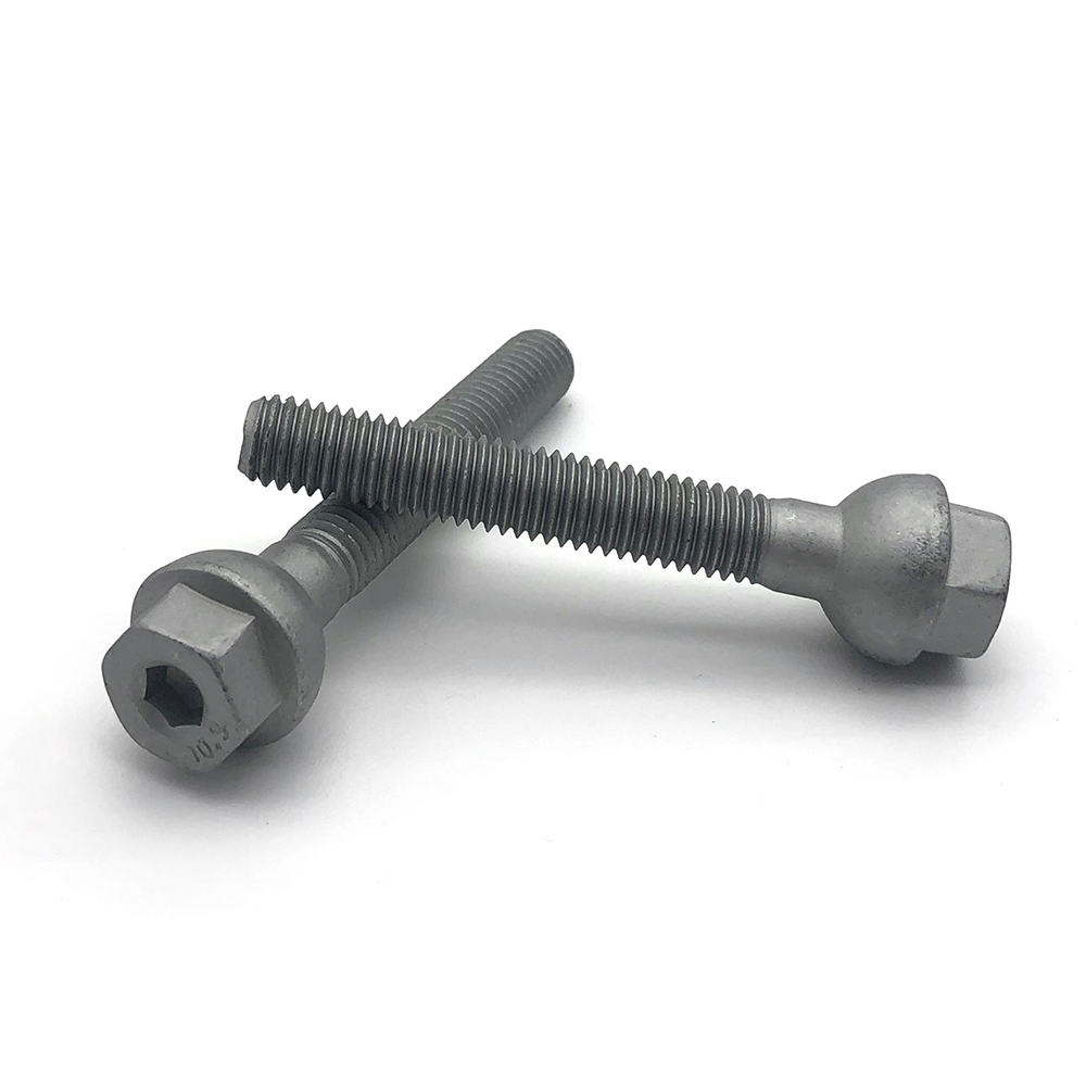 廠家生產(chǎn)內(nèi)六角螺絲鍍鋅圓柱頭內(nèi)六角螺絲碳鋼光伏熱浸鋅達克羅定制非標(biāo)螺栓