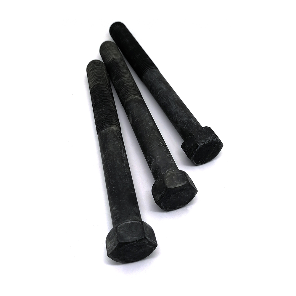 生產(chǎn)高強(qiáng)度螺栓 發(fā)黑12.9級(jí)六角半牙螺栓 卡車(chē)專(zhuān)用螺栓 定制非標(biāo)螺栓螺絲