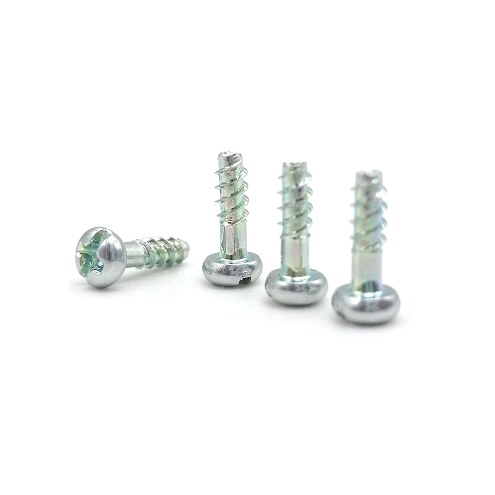 工廠生產(chǎn)電子螺絲 十字開槽螺絲 盤頭小螺絲 定制非標螺絲